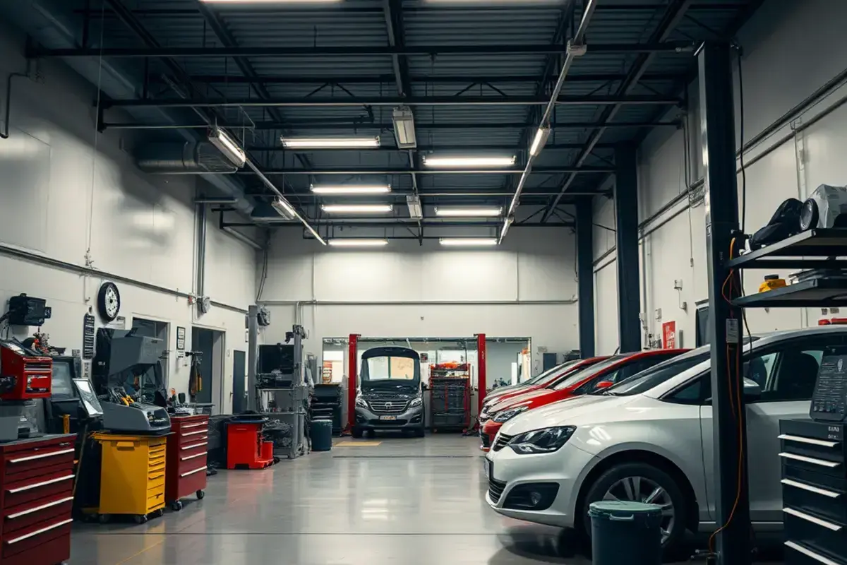 Our professional auto glass workshop