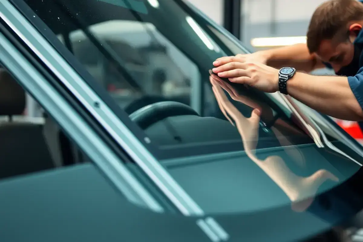Professional windshield replacement